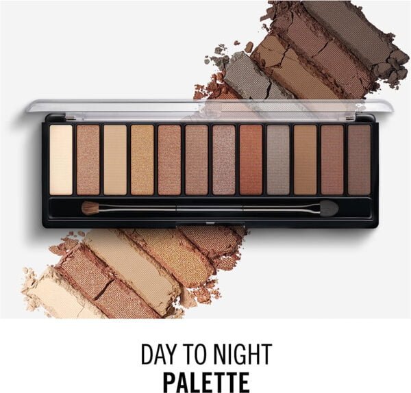 Rimmel London, Magnif’Eyes Eye Contouring Palette, 01 Nude Edition, 14.2 g
