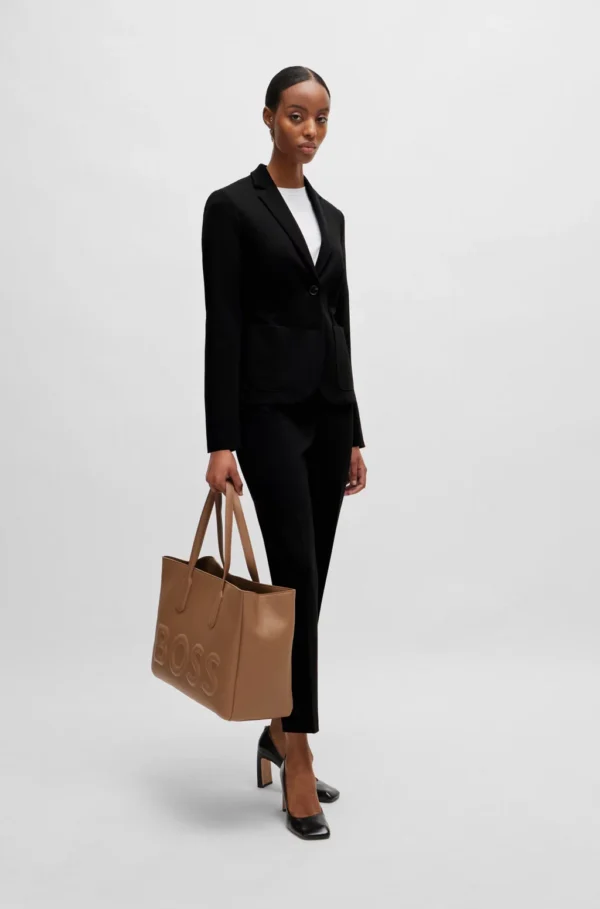 BOSS EXTRA-SLIM-FIT JACKET IN STRETCH FABRIC