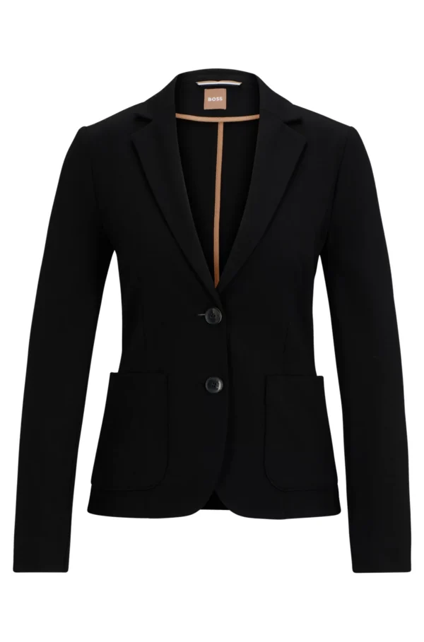 BOSS EXTRA-SLIM-FIT JACKET IN STRETCH FABRIC