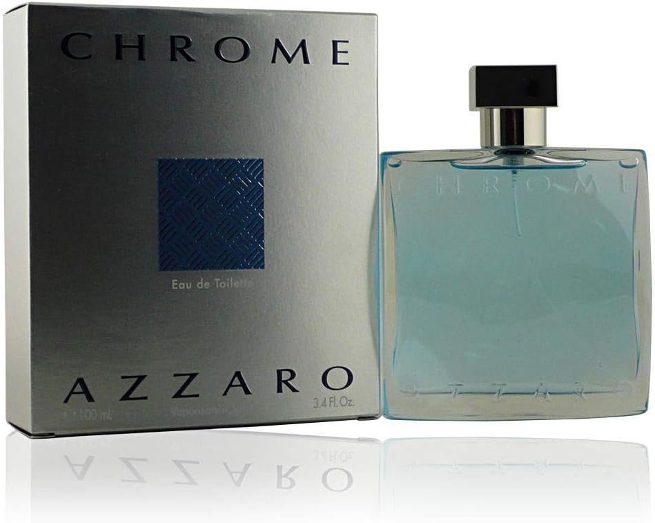 Azzaro Chrome Eau De Toilette for Men, 100 ml