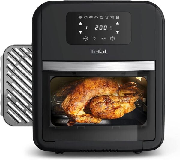 Tefal 9 in 1 Easy Fry Oven and Grill, 2050 Watts, Black.