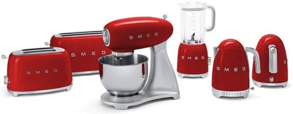 Smeg, 50’S Retro Style Aesthetic Blender, Pastel Blue, 1.5 Liters.