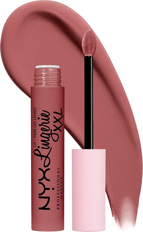 NYX Professional Makeup Lip Lingerie Xxl Matte Liquid Lipstick Strip’D Down 05