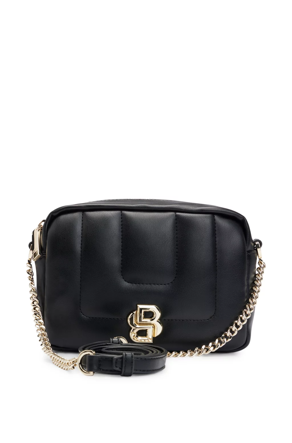 BOSS CROSSBODY BAG WITH DOUBLE B MONOGRAM HARDWARE